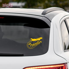 Bold Traveller Spirit Sticker for Cars