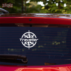 Travel More Badge for Laptops and Vehicles