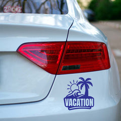 zaqiz Vacation Sticker – Tropical Escape Vibes