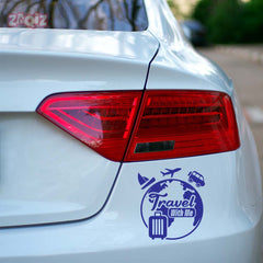 Wanderlust Traveller Emblem for Cars