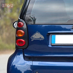 Stylish Globe Trotter Decal for Vehicles