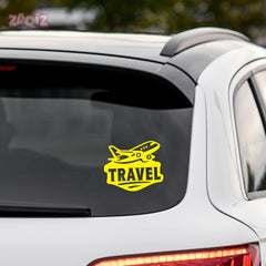 zaqiz Travel Sticker – Take Off to New Adventures