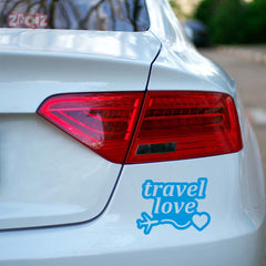 zaqiz Travel Love Sticker – Wanderlust in Style
