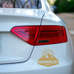 zaqiz Wanderlust Sticker – Adventure in Every Horizon