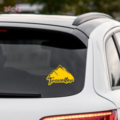 Stylish Globe Trotter Decal for Vehicles