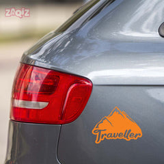 Stylish Globe Trotter Decal for Vehicles