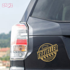 Roaming Free Traveller Emblem for Cars