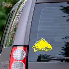 Stylish Globe Trotter Decal for Vehicles