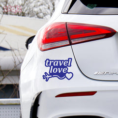 zaqiz Travel Love Sticker – Wanderlust in Style