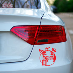Wanderlust Traveller Emblem for Cars