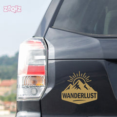 zaqiz Wanderlust Sticker – Adventure in Every Horizon