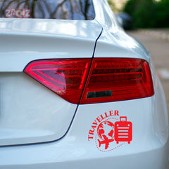 Adventure Seeker Traveller Sticker