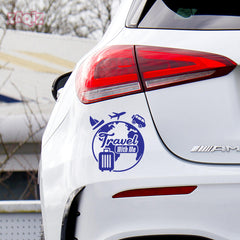 Wanderlust Traveller Emblem for Cars