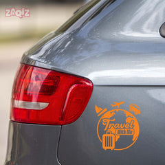 Wanderlust Traveller Emblem for Cars