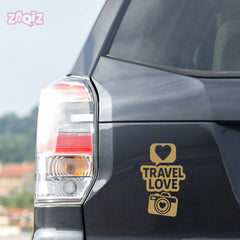 zaqiz Travel Love Sticker – Capture Every Moment