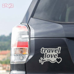 zaqiz Travel Love Sticker – Wanderlust in Style