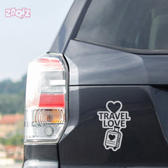 zaqiz Travel Love Sticker – Journey with Heart