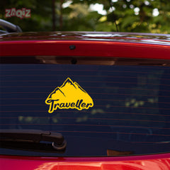 Stylish Globe Trotter Decal for Vehicles