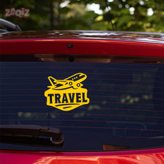 zaqiz Travel Sticker – Take Off to New Adventures