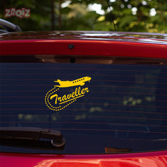 Bold Traveller Spirit Sticker for Cars