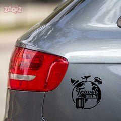 Wanderlust Traveller Emblem for Cars