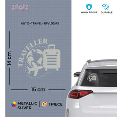 Adventure Seeker Traveller Sticker