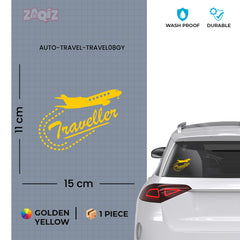 Bold Traveller Spirit Sticker for Cars