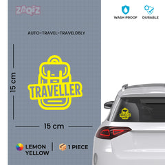 Journey Lover Decal for Travel Enthusiasts