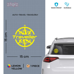 Travel More Badge for Laptops and Vehicles