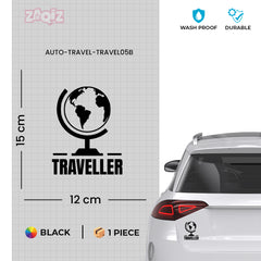 World Explorer Sticker for Adventurers