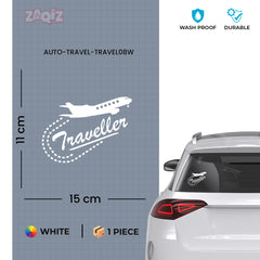 Bold Traveller Spirit Sticker for Cars