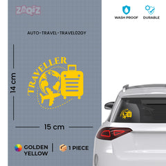 Adventure Seeker Traveller Sticker