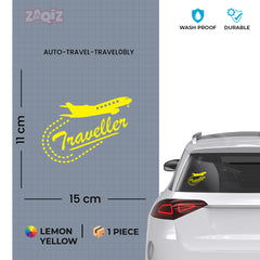 Bold Traveller Spirit Sticker for Cars