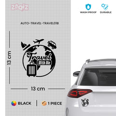 Wanderlust Traveller Emblem for Cars