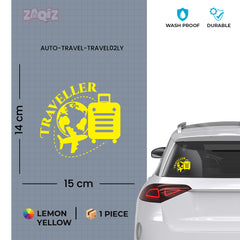 Adventure Seeker Traveller Sticker