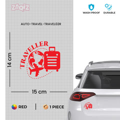 Adventure Seeker Traveller Sticker