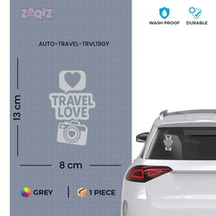 zaqiz Travel Love Sticker – Capture Every Moment