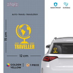 World Explorer Sticker for Adventurers