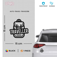 Journey Lover Decal for Travel Enthusiasts