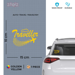 Explore the World Traveller Sticker