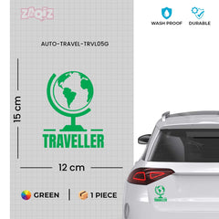 World Explorer Sticker for Adventurers