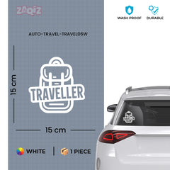 Journey Lover Decal for Travel Enthusiasts