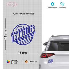 Roaming Free Traveller Emblem for Cars
