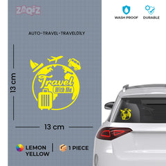 Wanderlust Traveller Emblem for Cars