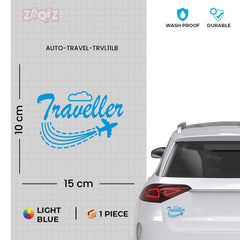 Explore the World Traveller Sticker
