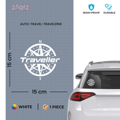 Travel More Badge for Laptops and Vehicles