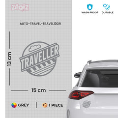 Roaming Free Traveller Emblem for Cars