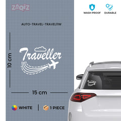 Explore the World Traveller Sticker