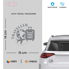 Adventure Seeker Traveller Sticker