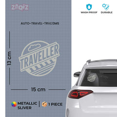 Roaming Free Traveller Emblem for Cars